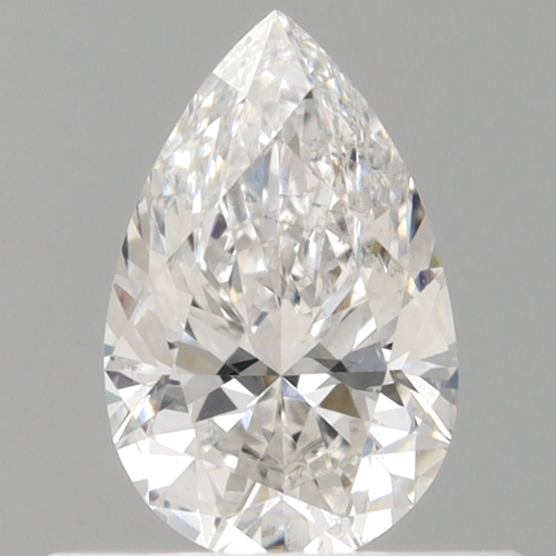 0.51 carat E-SI1 Natūralus Pear Deimantas (1)