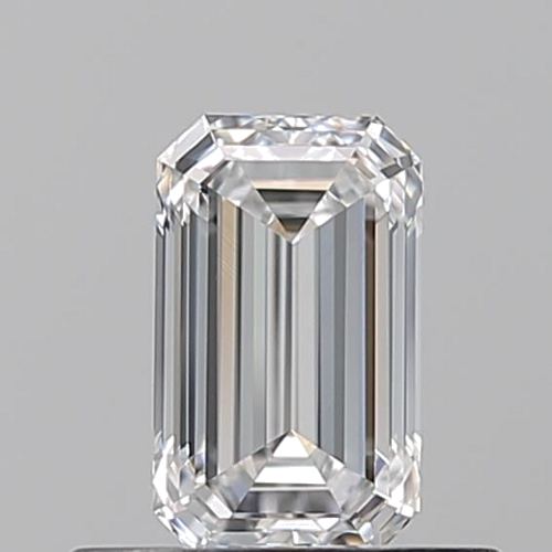 0.5 carat E-VVS2 Natūralus Emerald Deimantas (1)