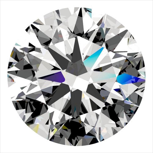 0.3 carat G-VVS2 Excellent cut Natūralus Round Deimantas (1)