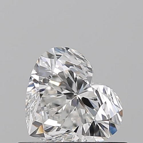 0.5 carat G-VVS1 Natūralus Heart Deimantas (1)