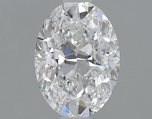 1.0 carat E-SI1 Natūralus Oval Deimantas (1)