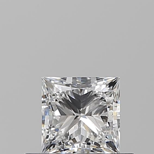 0.51 carat E-VS1 Natūralus Princess Deimantas (1)