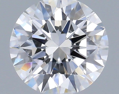 0.37 carat F-VVS2 Excellent cut Natūralus Round Deimantas (1)