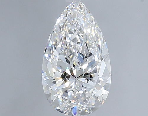 1.01 carat D-VVS2 Natūralus Pear Deimantas (1)