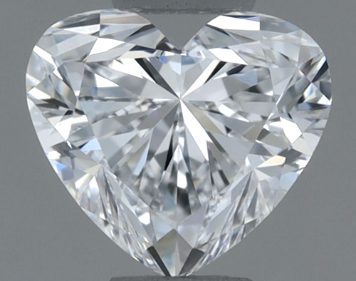 0.61 carat D-VS1 Natūralus Heart Deimantas (1)
