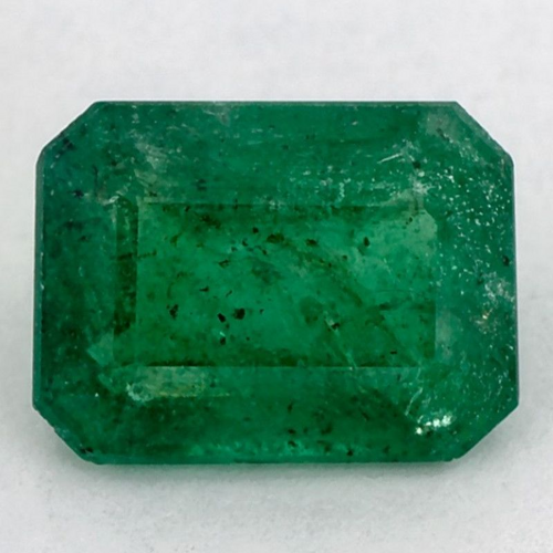 1.31 carat GREEN Octagonal Smaragdas (1)