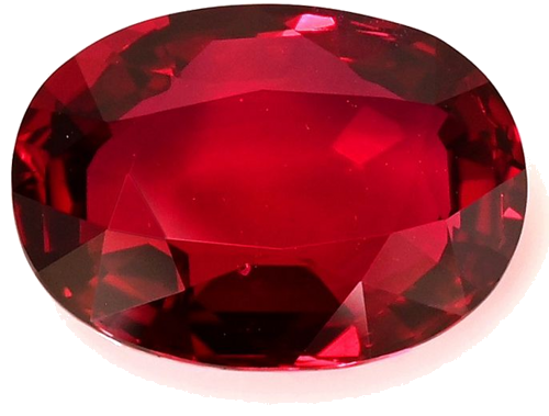 7.03 carat RED Oval Rubinas (1)