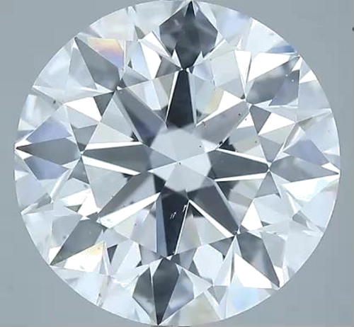 8.05 carat D-SI2 Excellent cut Natūralus Round Deimantas (1)