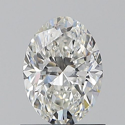 0.9 carat G-SI1 Natūralus Oval Deimantas (1)