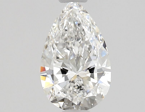 0.5 carat E-VVS2 Natūralus Pear Deimantas (1)
