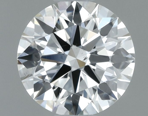 0.51 carat I-SI1 Excellent cut Natūralus Round Deimantas (1)