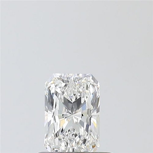 0.52 carat F-VVS2 Natūralus Radiant Deimantas (1)
