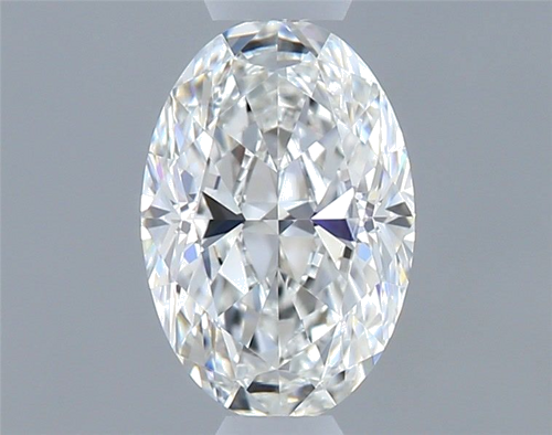 0.5 carat F-VVS1 Natūralus Oval Deimantas (1)