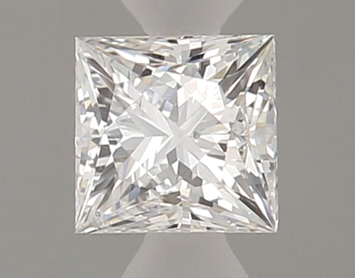 0.31 carat E-SI2 Natūralus Princess Deimantas (1)