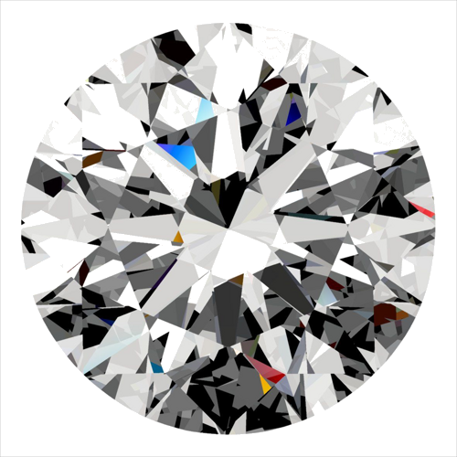 0.3 carat F-VS2 Excellent cut Natūralus Round Deimantas (1)