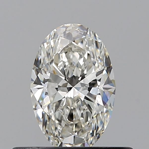 0.4 carat I-VVS1 Natūralus Oval Deimantas (1)