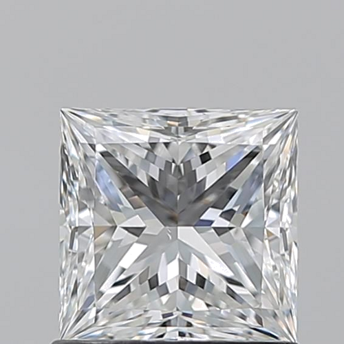 1.02 carat F-VS2 Natūralus Princess Deimantas (1)