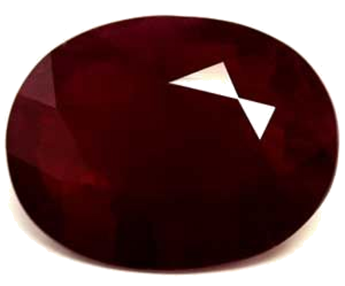 3.04 carat RED Oval Rubinas (1)