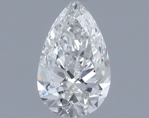 0.52 carat G-VS1 Natūralus Pear Deimantas (1)