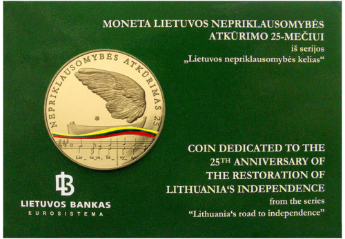 2015 Lietuvas neatkarības 5 eiro monēta (1)