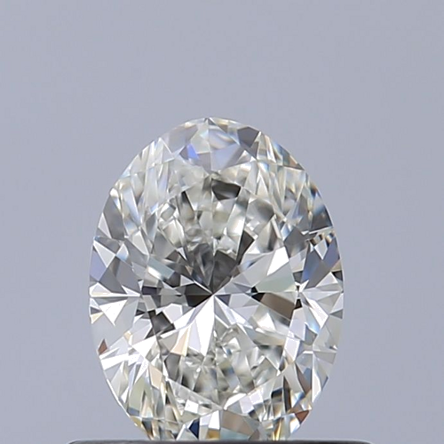 0.51 carat G-VVS2 Natūralus Oval Deimantas (1)
