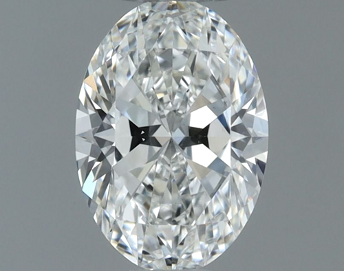 0.5 carat G-VS1 Natūralus Oval Deimantas (1)