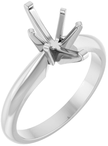 Sužadėtuvių Žiedas „Solitaire“ 14k white gold Marquise 10.5mm x 5.5mm (1)