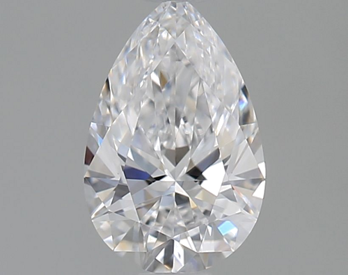 0.5 carat D-VS2 Natūralus Pear Deimantas (1)
