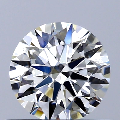 0.52 carat H-SI1 Excellent cut Natūralus Round Deimantas (1)