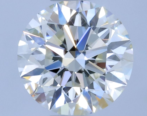 0.53 carat I-VVS1 Excellent cut Natūralus Round Deimantas (1)