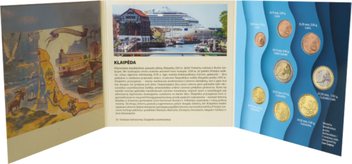 2023 Lithuania Klaipeda Euro Coin BU Set (6)