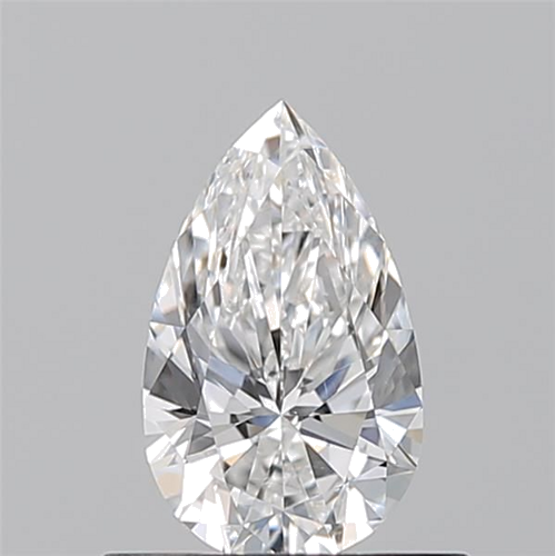 0.51 carat E-VS2 Natūralus Pear Deimantas (1)