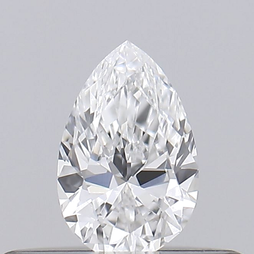 0.2 carat D-VVS1 Natūralus Pear Deimantas (1)