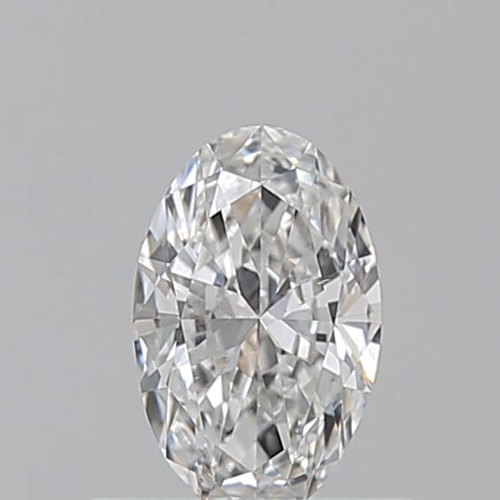 0.5 carat E-VS1 Natūralus Oval Deimantas (1)
