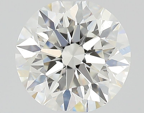 0.5 carat H-VVS2 Excellent cut Natūralus Round Deimantas (1)