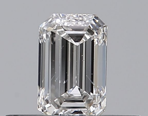 0.3 carat F-SI2 Natūralus Emerald Deimantas (1)