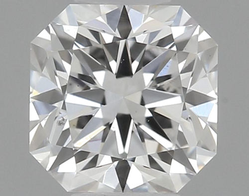 0.4 carat F-SI1 Natūralus Square Deimantas (1)