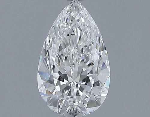 1.01 carat F-SI2 Natūralus Pear Deimantas (1)