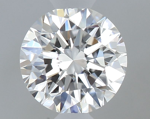 0.5 carat F-VVS2 Excellent cut Natūralus Round Deimantas (1)