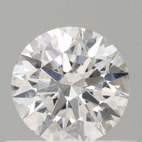 0.54 carat E-SI2 Excellent cut Natūralus Round Deimantas (1)