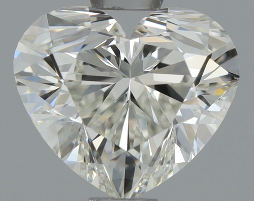 0.7 carat J-VVS2 Natūralus Heart Deimantas (1)