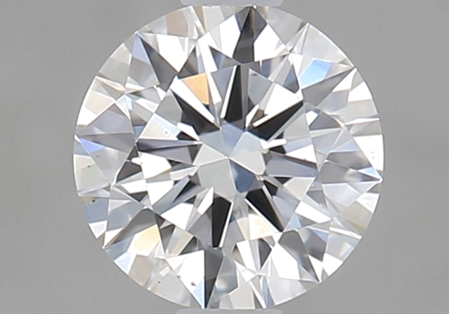 0.52 carat E-VS2 Excellent cut Natūralus Round Deimantas (1)
