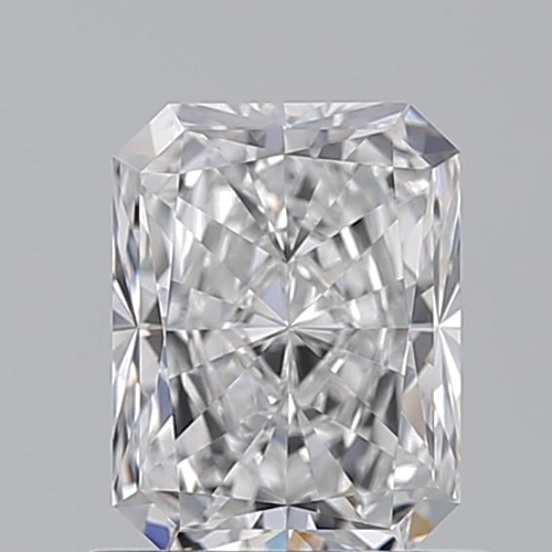 1.01 carat D-VVS1 Natūralus Radiant Deimantas (1)