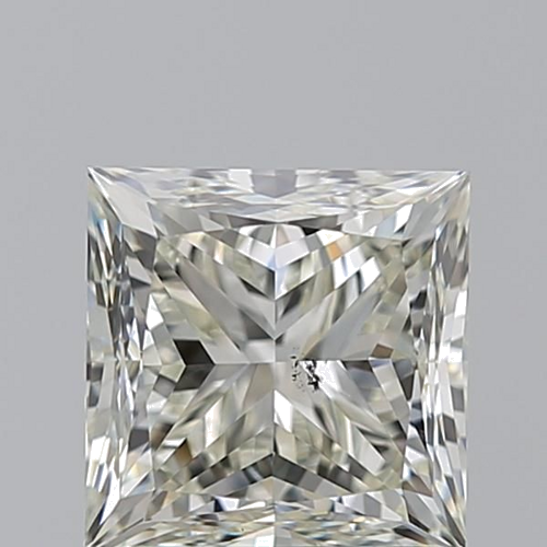 2.0 carat K-SI2 Natūralus Princess Deimantas (1)