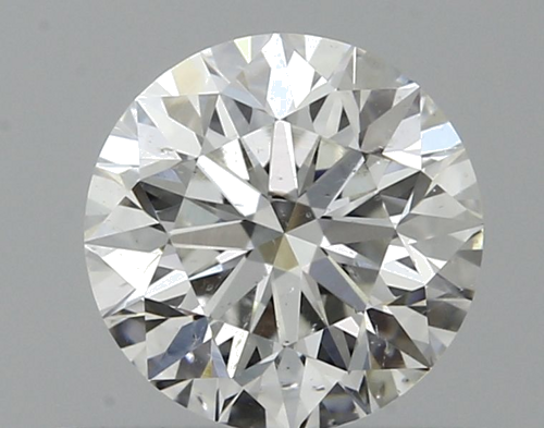 0.5 carat F-SI2 Excellent cut Natūralus Round Deimantas (1)