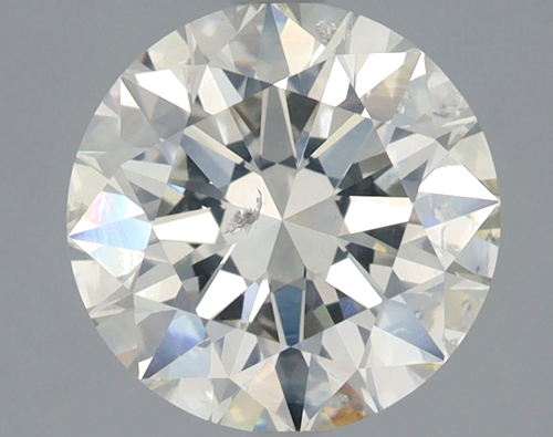 2.7 carat J-SI2 Excellent cut Natūralus Round Deimantas (1)