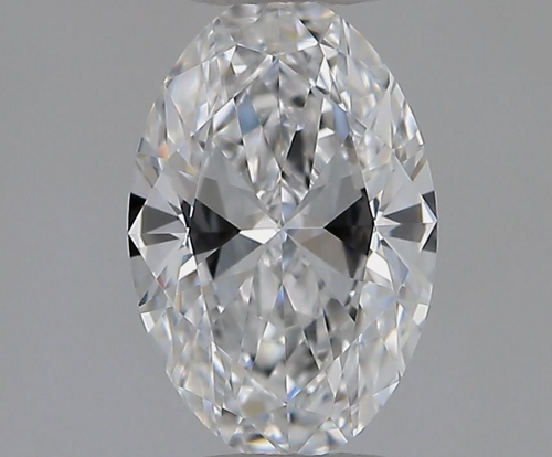 0.5 carat D-VVS1 Natūralus Oval Deimantas (1)