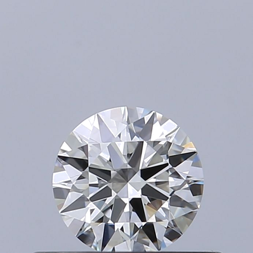 0.37 carat F-VVS1 Excellent cut Natūralus Round Deimantas (1)