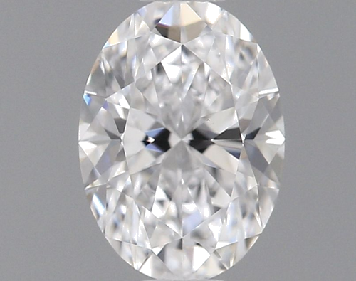 0.45 carat D-VS1 Natūralus Oval Deimantas (1)