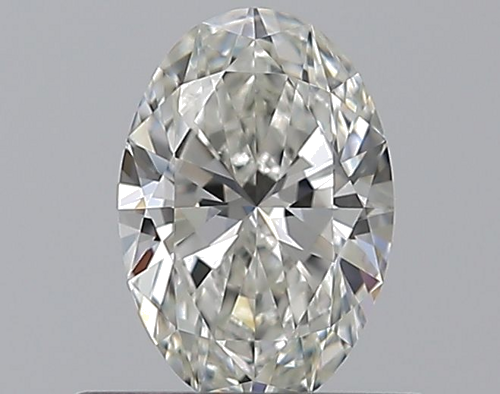 0.42 carat H-SI2 Natūralus Oval Deimantas (1)